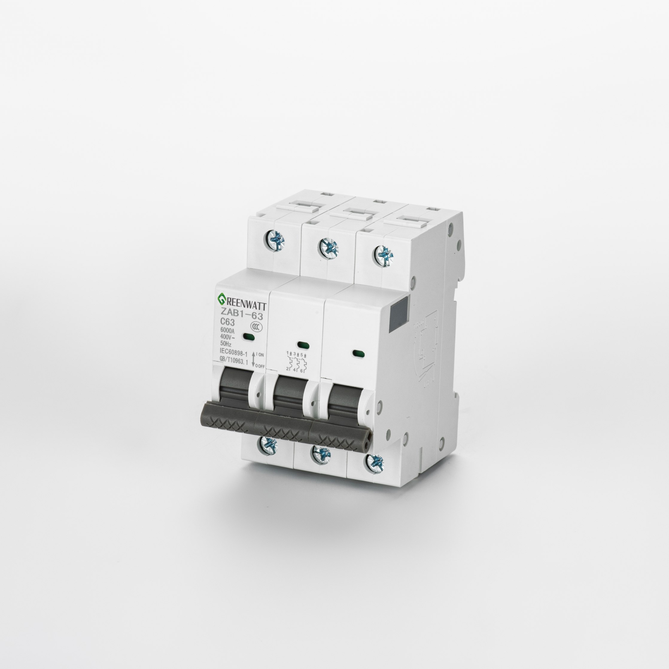 REENWATT ZAB1-63 3P AC Interruttore in miniatura | 63a 400v