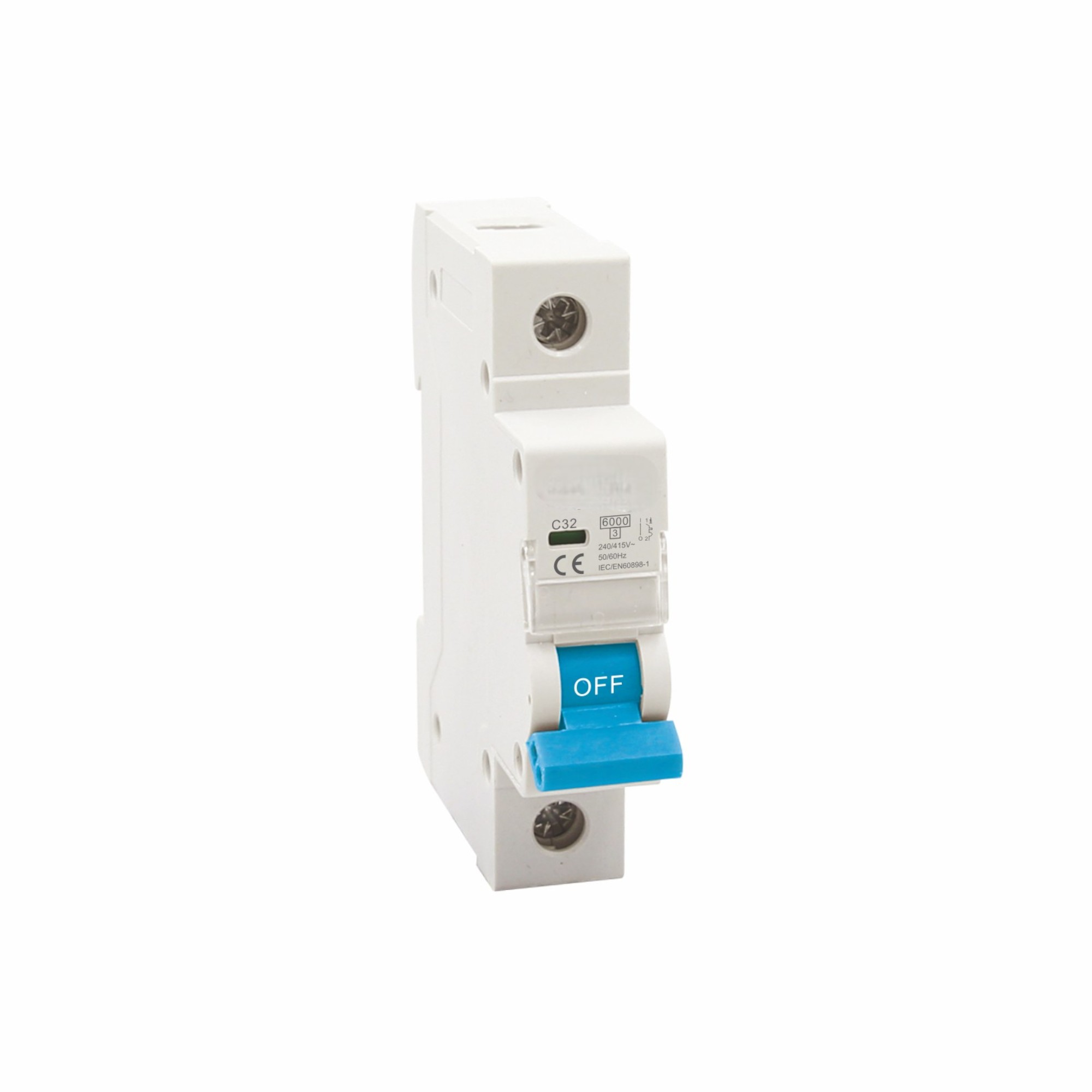 MCB AC-magnetico termico | 1p-4p | 1-63a | Curve b/c/d | 415v | IEC/EN 60898-1