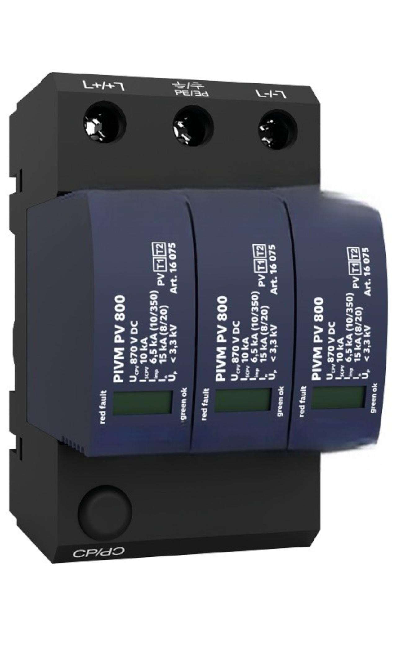 Tipo 1+2 pv SPD | Y-connection | Nessun fusibile di backup | LPL III - IV