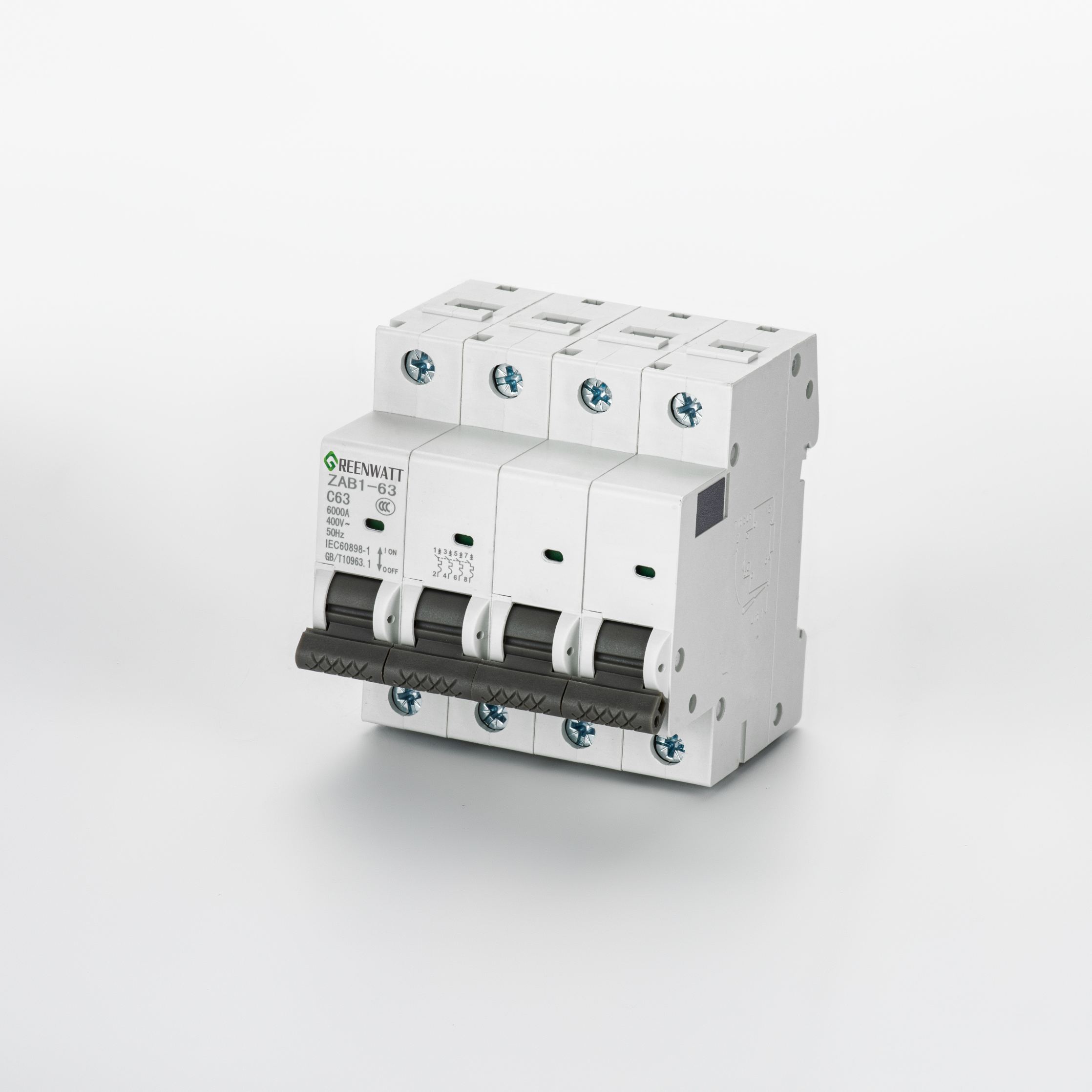 Circuito in miniatura ZAB1-63 4P | Greenwatt