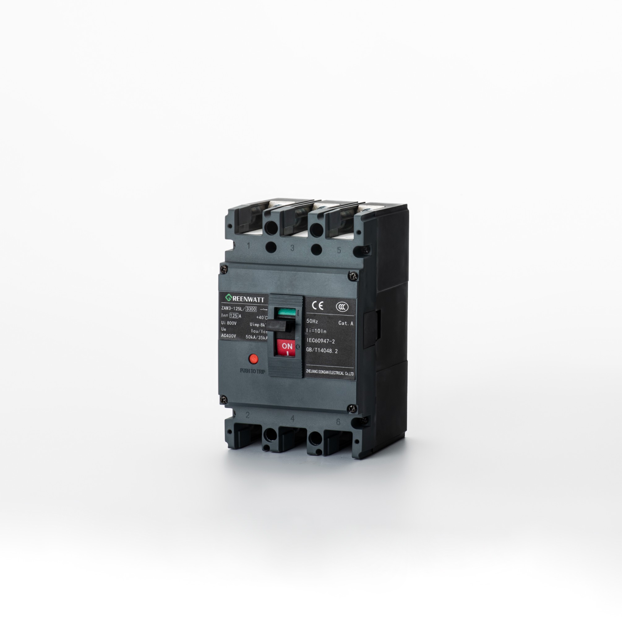 Interruttore di cause modellate ZAM3-125L | Greenwatt