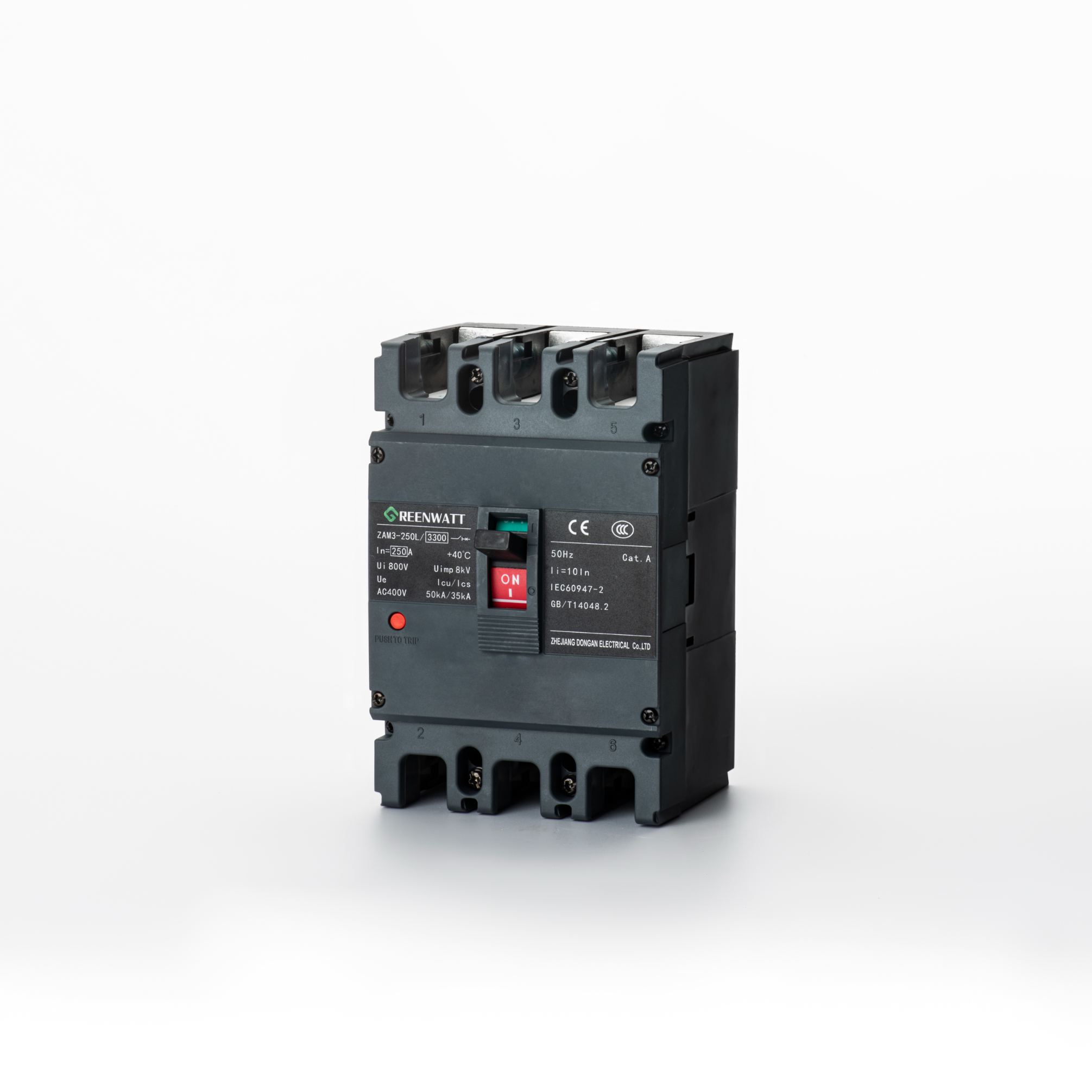 Interruttore di cause modellate ZAM3-250L | Greenwatt
