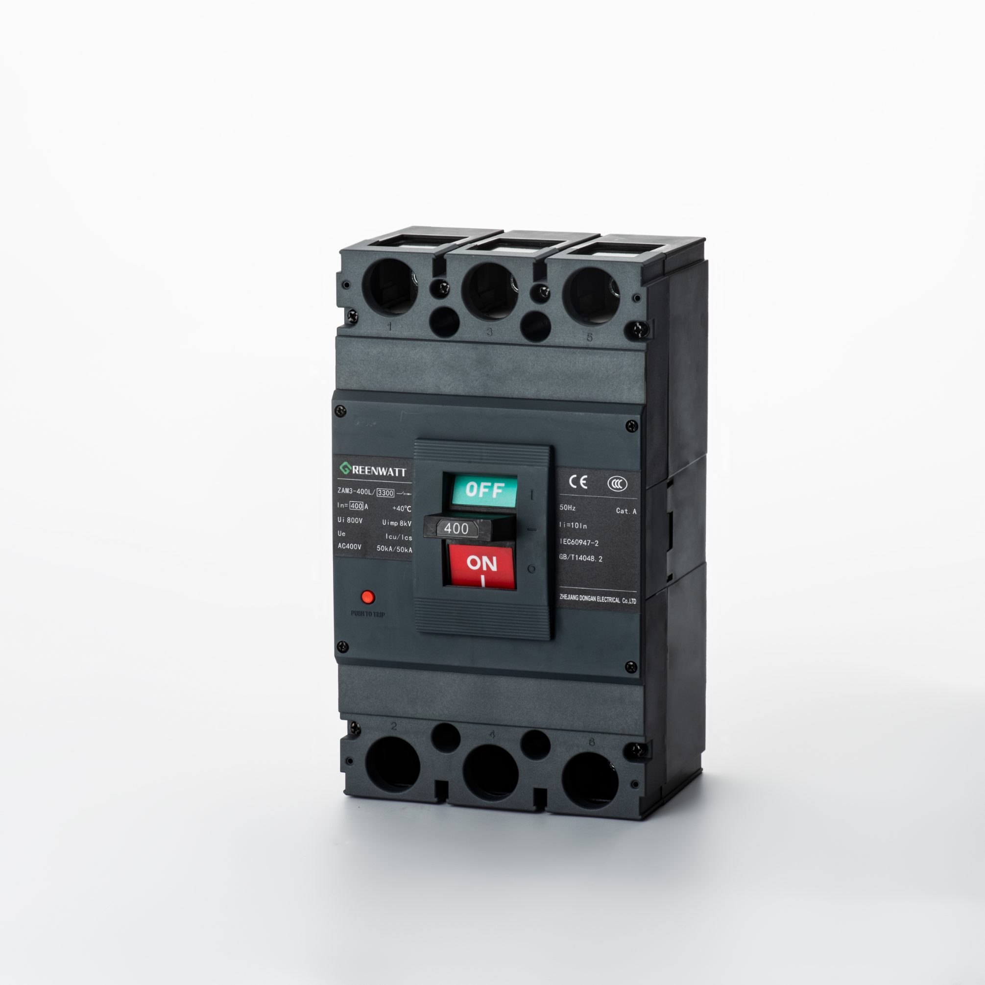 Interruttore di cause modellate ZAM3-400L | Greenwatt