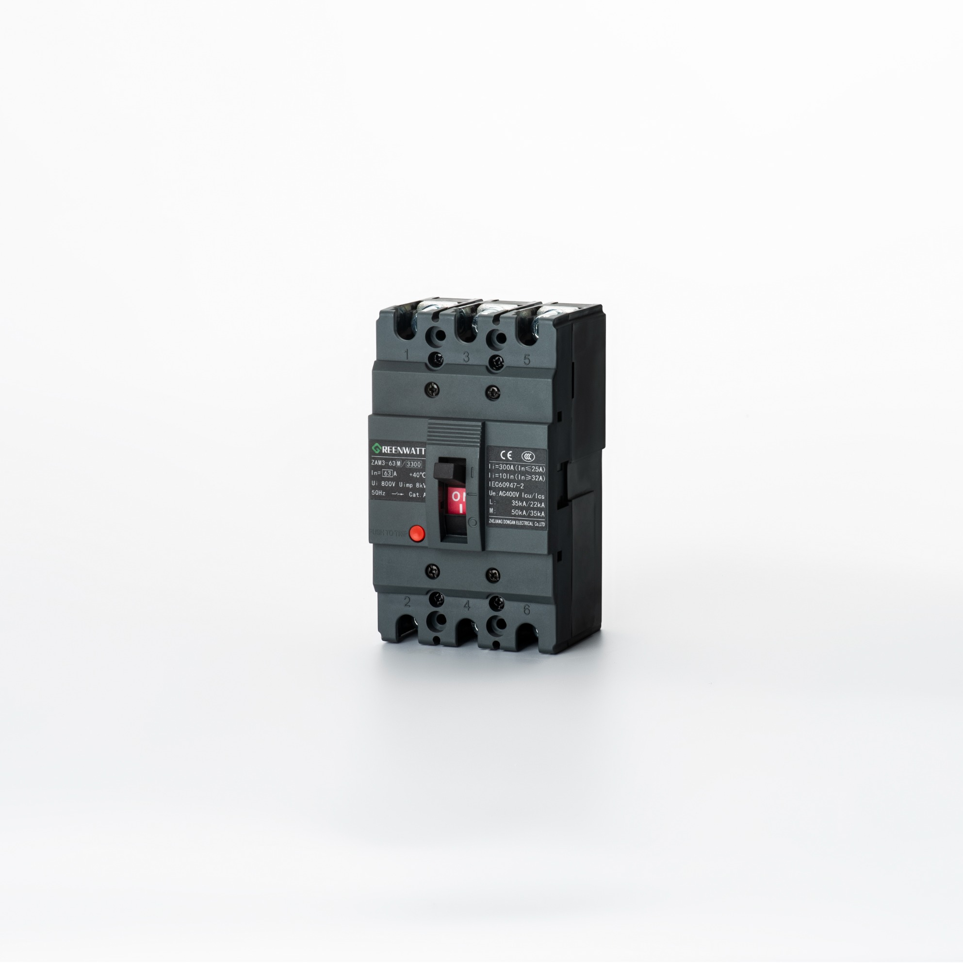 Interruttore di cassette ZAM3-63 | Greenwatt